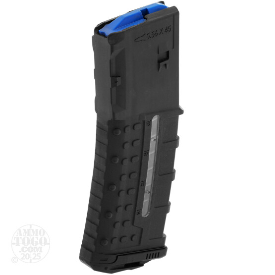 1 - Leapers UTG AR-15 Window 30rd Black Polymer Magazine