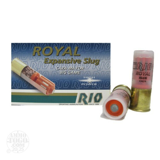 100rds - 12 Gauge Rio 2 3/4" 1oz. Expansive Frangible Slug