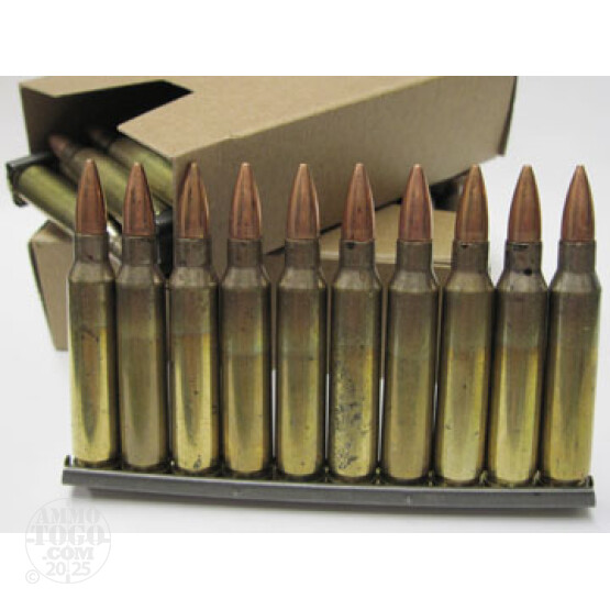 30rds - 5.56 Federal / LC XM193AF 55gr. FMJ Ammo on Strippers