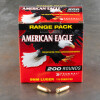 Bulk 200 round pack of Federal 9mm ammo with 115 grain full metal jacket bullet