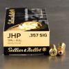 50rds – 357 Sig Sellier & Bellot 124gr. JHP Ammo