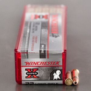100rds - 22 LR Winchester Super-X 40gr. CPHP Power-Point Ammo