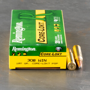 200rds - .308 Remington Express Core-Lokt 180gr. Pointed Soft Point
