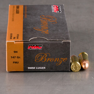 50rds – 9mm PMC 147gr. FMJ Ammo