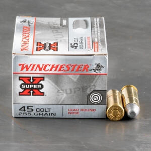 20rds - 45 Long Colt Winchester 255gr. LRN Ammo