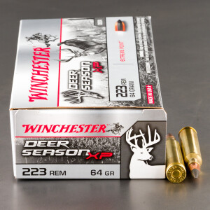 20rds – 223 Rem Winchester Deer Season XP 64gr. Extreme Point Ammo