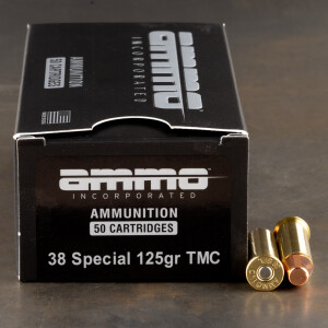 1000rds – 38 Special Ammo Inc. 125gr. TMJ Ammo