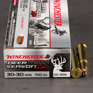 20rds – 30-30 Winchester Deer Season XP 150gr. Polymer Tip Ammo