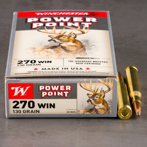 20rds - 270 Winchester 130gr. Super-X Power-Point Ammo