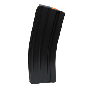 1 - C Products AR-15 .223 Stainless Steel 30rd. Magazine w/ Orange Follower