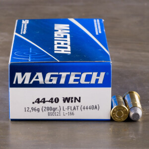 50rds - 44-40 Win. Magtech 200gr. Lead Flat Nose Ammo