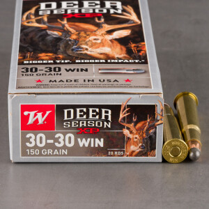 200rds – 30-30 Winchester Deer Season XP 150gr. Extreme Point Ammo