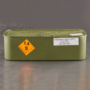 400rds – 7.62x54r Romarm 148gr. FMJ Ammo in Spam Can