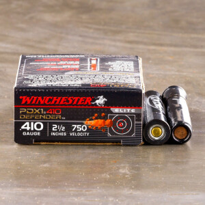 100rds – 410 Bore Winchester PDX1 Defender 2-1/2" 3 Plated Defense Disc & 12 Pellet BB Shot Ammo