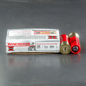 5rds - 12 Gauge Winchester Super-X  2 3/4" 1oz. Rifled Slug Ammo
