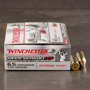 200rds – 6.5 Creedmoor Winchester Deer Season XP 125gr. Extreme Point Polymer Tip Ammo