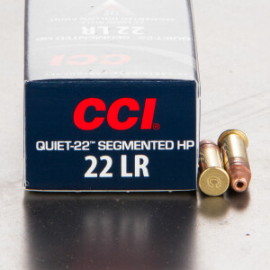 50rds - 22LR CCI Quiet-22 40gr. Sub-Sonic SHP Ammo