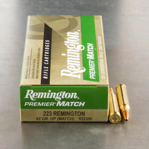20rds - 223 Remington 62gr. Premier Match Hollow Point Ammo