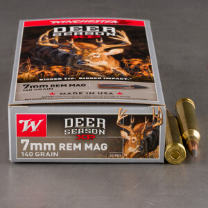 20rds – 7mm Remington Magnum Winchester Deer Season XP 140gr. Extreme Point Polymer Tip Ammo