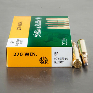 20rds – 270 Win Sellier & Bellot 150gr. SP Ammo