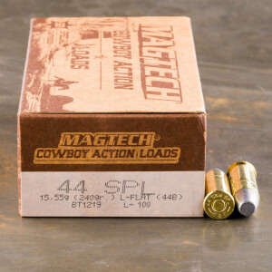 50rds - 44 Special MAGTECH Cowboy 240gr. Lead Flat Nose Ammo