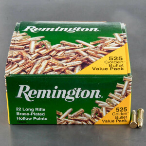 6300rds – 22 LR Remington Golden Bullet 36gr. HP Ammo