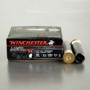 10rds – 12 Gauge Winchester Long Beard XR 3-1/2" 2-1/8 oz. #4 shot Ammo