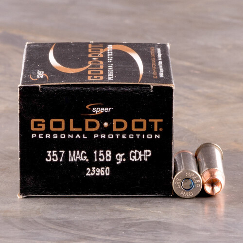 357 Magnum Ammunition for Sale. Speer 158 Grain Jacketed