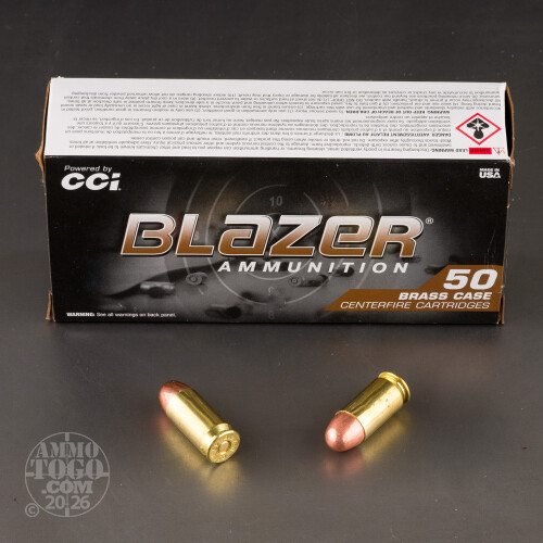 45 ACP (Auto) Ammo - 50 Rounds of 230 Grain Full Metal Jacket (FMJ