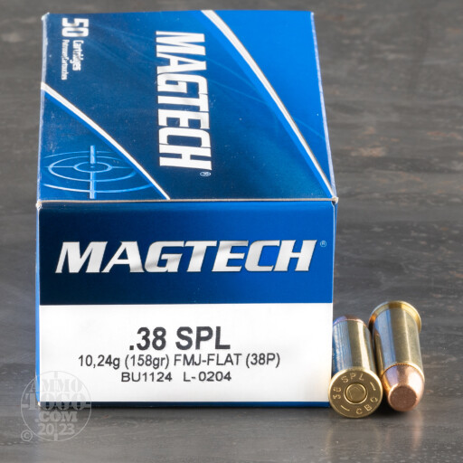 1000rds – 38 Special Magtech 158gr. FMJ Ammo