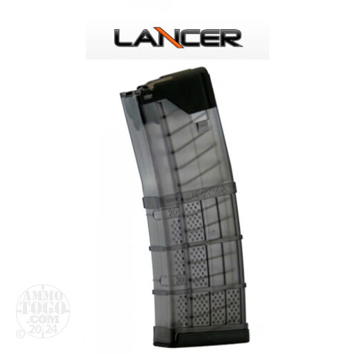 1  Lancer L5AWM AR15 30rd Polymer Magazine Smoke