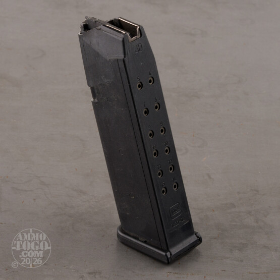 1 - Glock G22/24/35 15rd Black Magazine *LE TRADE-IN*