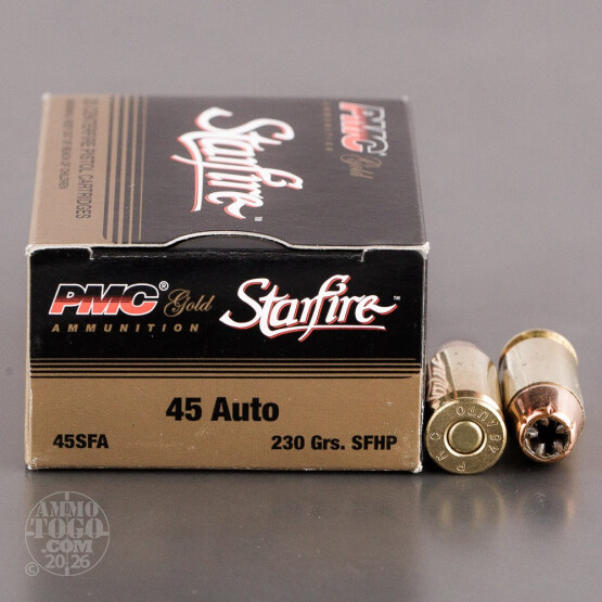 1000rds – 45 ACP PMC Starfire 230gr. JHP Ammo 