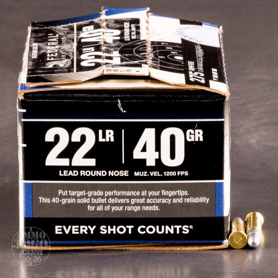22 LR - 40 gr  LRN - Federal - Bulk Pack - 2750 Rounds