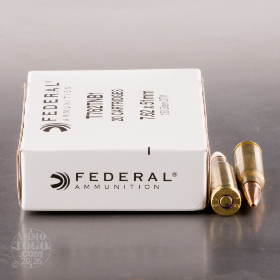 20rds - 308 Win. (7.62x51) Federal 130gr. OTM Ammo