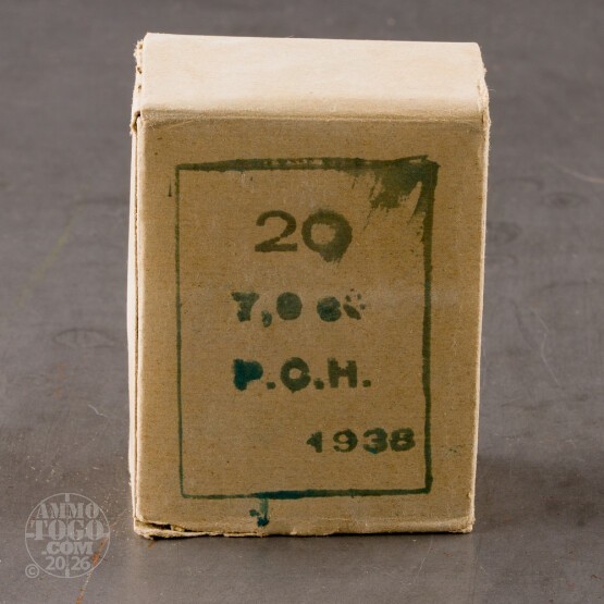 840rds – 8mm Mauser Greek Military Surplus 198gr. FMJ Ammo *CORROSIVE*