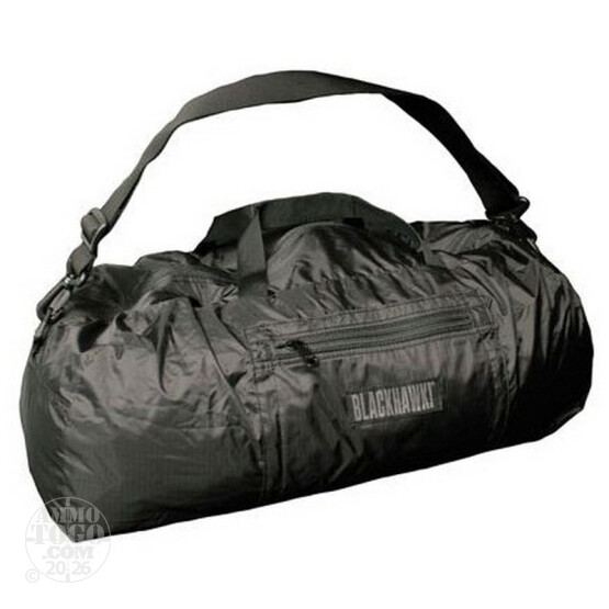 1 - Blackhawk Black Stash Away Duffel Bag