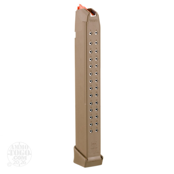 1 - Glock G17/19/26 33rd FDE Magazine