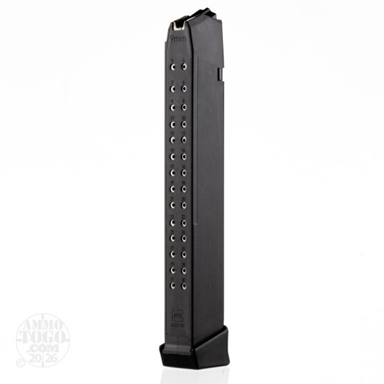 1 - Factory New Glock 17/19/26/34 Magazine 9mm 33rd.
