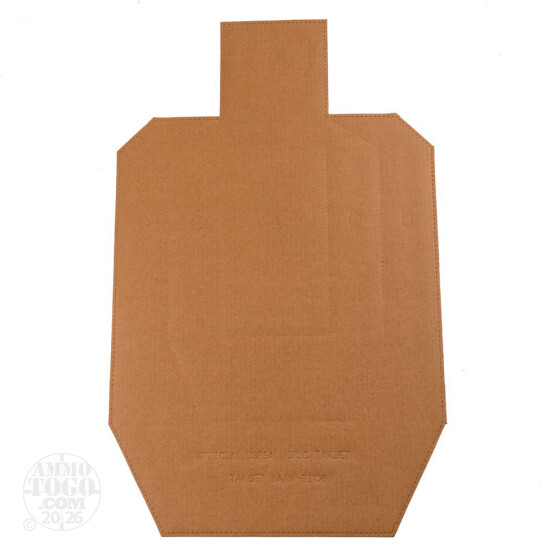 100 - Target Barn USPSA Silhouette Cardboard Targets (Formerly IPSC)