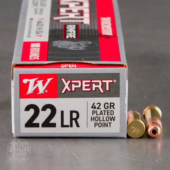 2000rds – 22 LR Winchester Xpert 42gr. CPHP Ammo