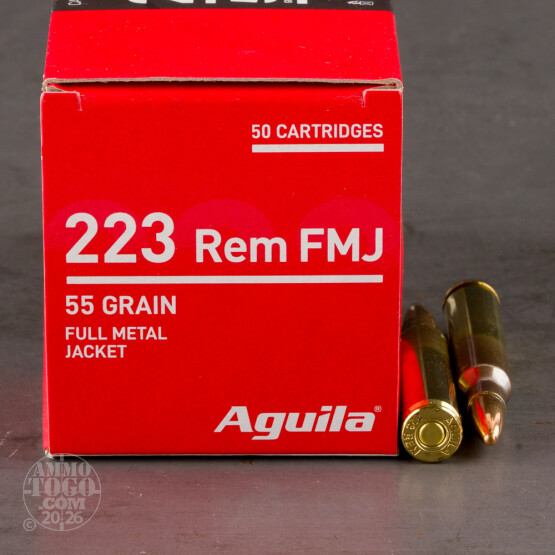 1000rds - .223 Aguila 55gr. FMJ Ammo