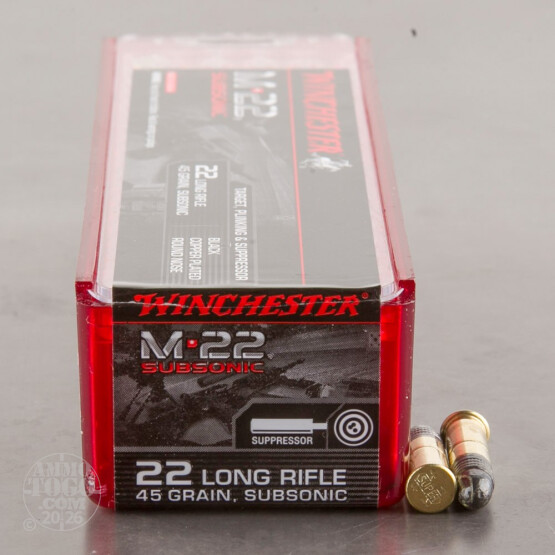 100rds - 22 LR Winchester 45gr. CPRN Ammo