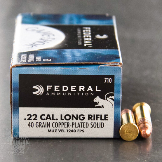 5000rds - 22LR Federal Game-Shok 40gr. CPRN Ammo