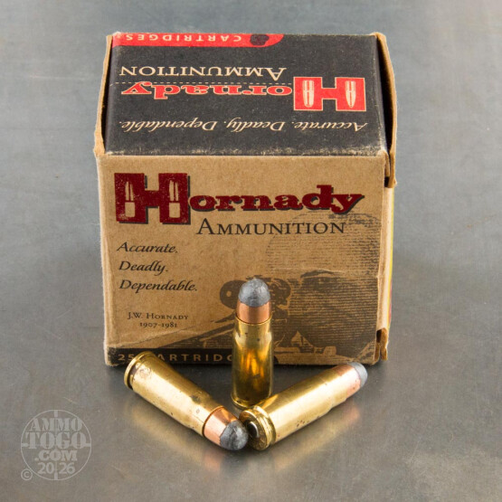 25rds - 7.63 Mauser Hornady 86gr. Soft Point Round Nose Ammo