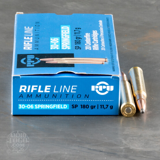 20rds – 30-06 Prvi Partizan 180gr. SP Ammo