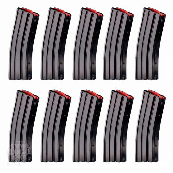 10 - South Korean Military Surplus AR-15 30rd Black Steel Magazines