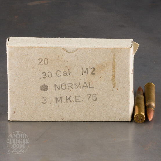 200rds – 30-06 Turkish Military Surplus 150gr. FMJ Ammo