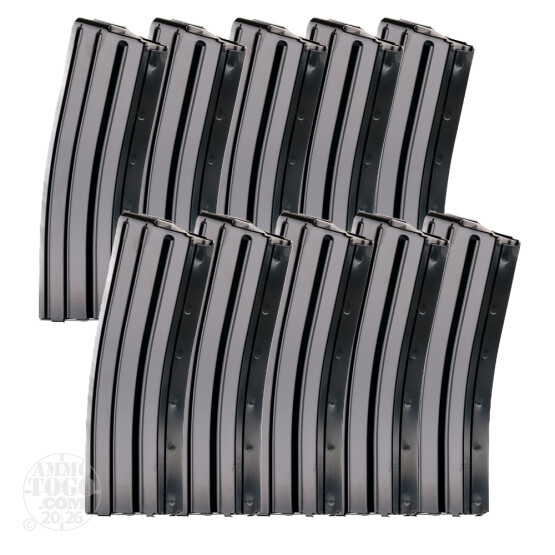 10 - South Korean Military Surplus AR-15 30rd Black Steel Magazines