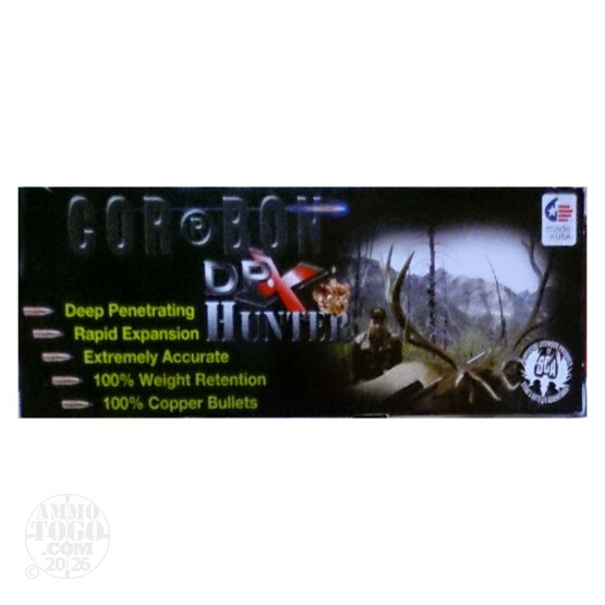 20rds - 6.8 Remington Spc. Corbon Hunter 110gr. T-DPX Ammo
